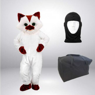 Set Angebot Katze (Weiß) + Hygiene Haube + Tasche L